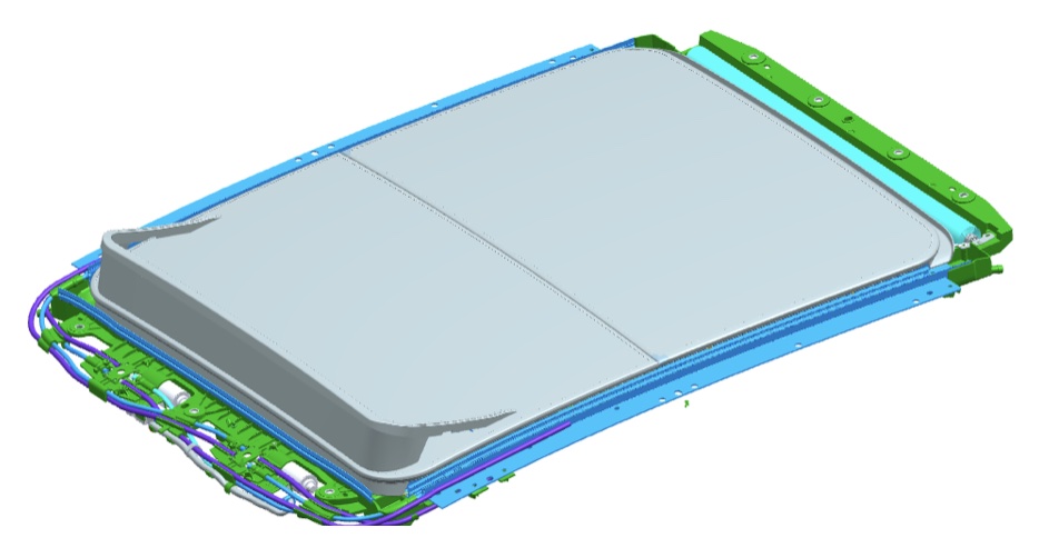 H500 Sliding Panoramic Sunroof